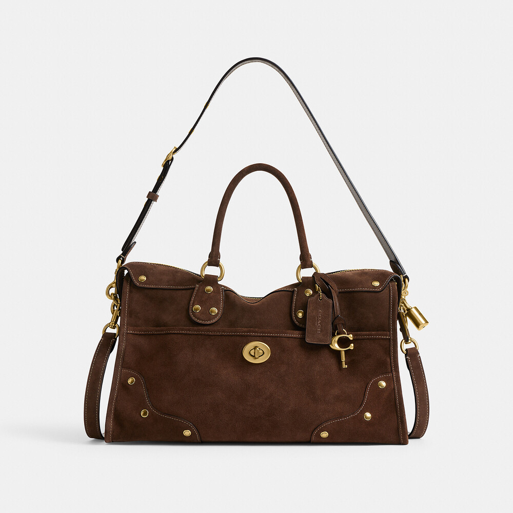 Coach Rhyder Satchel Bag 38 - Picture 3 of 7